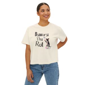 13353893291399176028_2048.jpeg DangerRat Beware The Rat - Women's Boxy Tee